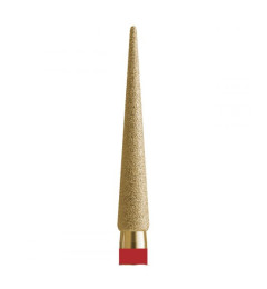 N° 88 V104.167.514.018_Z (Foret diamanté cône 167, longueur 12,0 mm, d = 1,8 mm, abrasif doux, avec pulvérisation de zirconium)