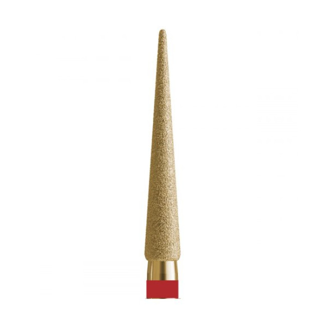 N° 88 V104.167.514.018_Z (Foret diamanté cône 167, longueur 12,0 mm, d = 1,8 mm, abrasif doux, avec pulvérisation de zirconium) - Kodi Professional