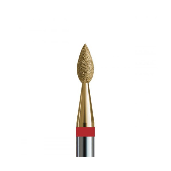 № 156 V104.257.514.018_Z (Drill Bit Diamond Flame Small 257, d = 1.8 mm, Soft Abrasive, with Zirconium Spraying) - Kodi Professional