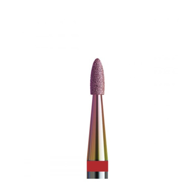№ 127 V104.243.514.014_K (Drill Bit Diamond Flame Small 243, d = 1.4 mm, Soft Abrasive, Chameleon Spraying) - Kodi Professional