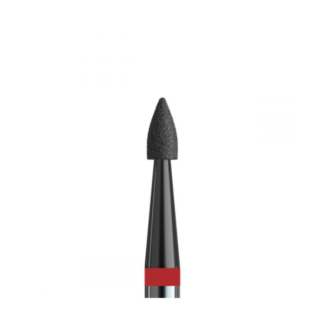 № 130 V104.243.514.018_D (Drill Bit Diamond Flame Small 243, d = 1.8 mm, Soft Abrasive, Carbon Spraying) - Kodi Professional