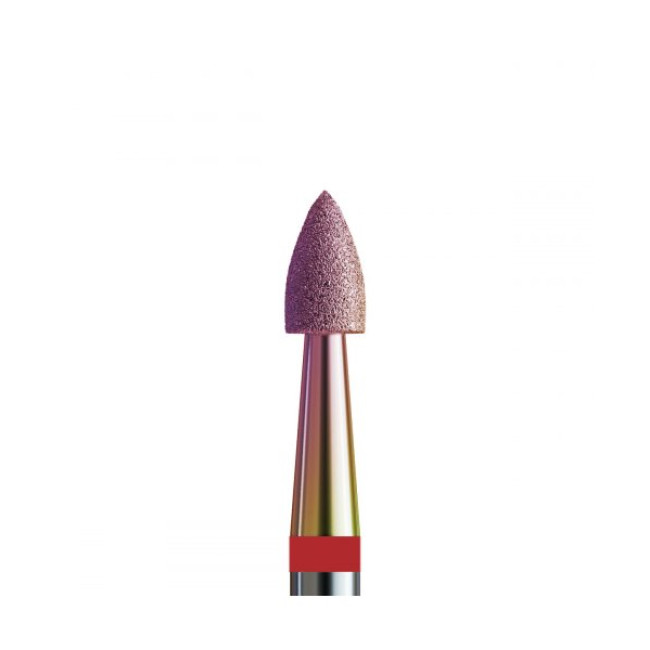 № 139 V104.243.514.025_K (Drill Bit Diamond Flame Small 243, d = 2.5 mm, Soft Abrasive, Chameleon Spraying) - Kodi Professional