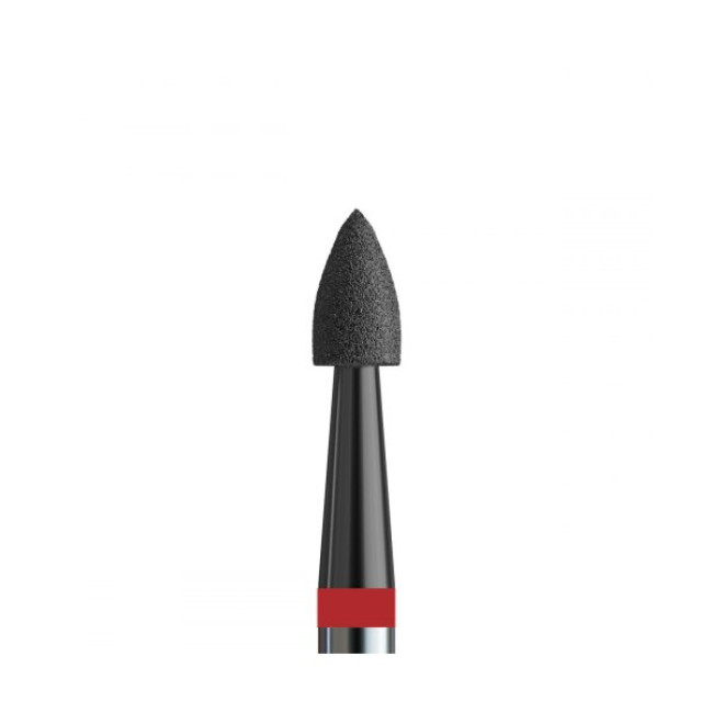 № 138 V104.243.514.025_D (Drill Bit Diamond Flame Small 243, d = 2.5 mm, Soft Abrasive, Carbon Spraying) - Kodi Professional