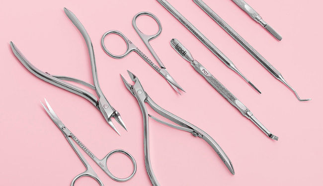 Stérilisation des instruments de manucure