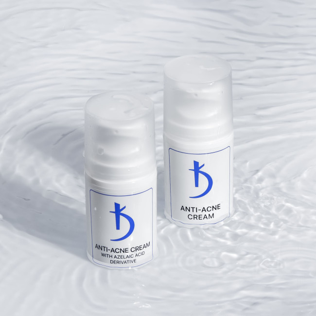 Anti-acne cream Kodi with Azeloglycine, 15 ml - Kodi Professional