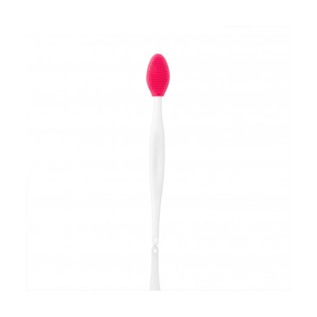 Silicone face scrub brush (color: soft pink) - Kodi Professional