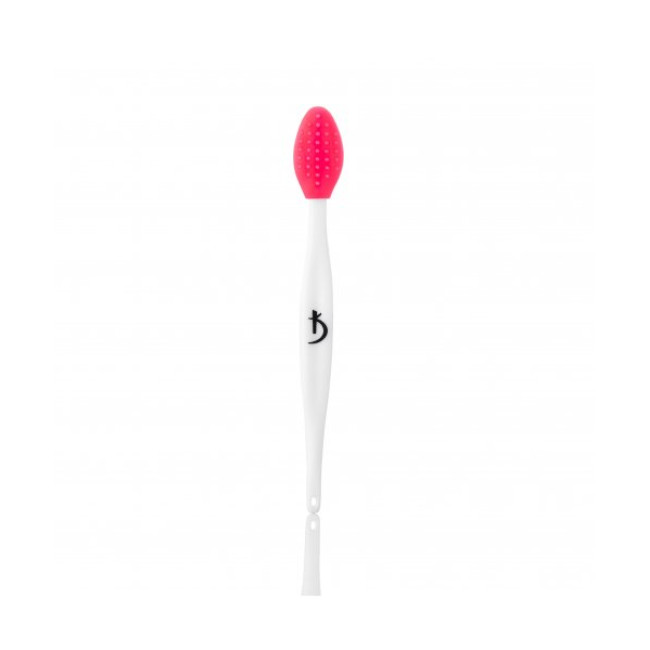 Silicone face scrub brush (color: soft pink) - Kodi Professional