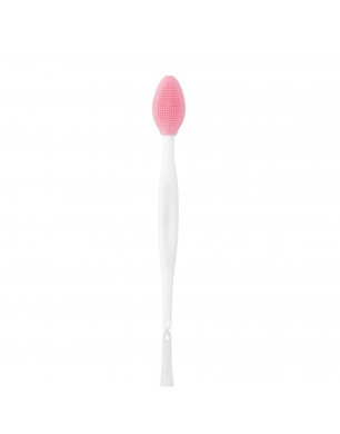 Silicone face scrub brush (color: soft pink)