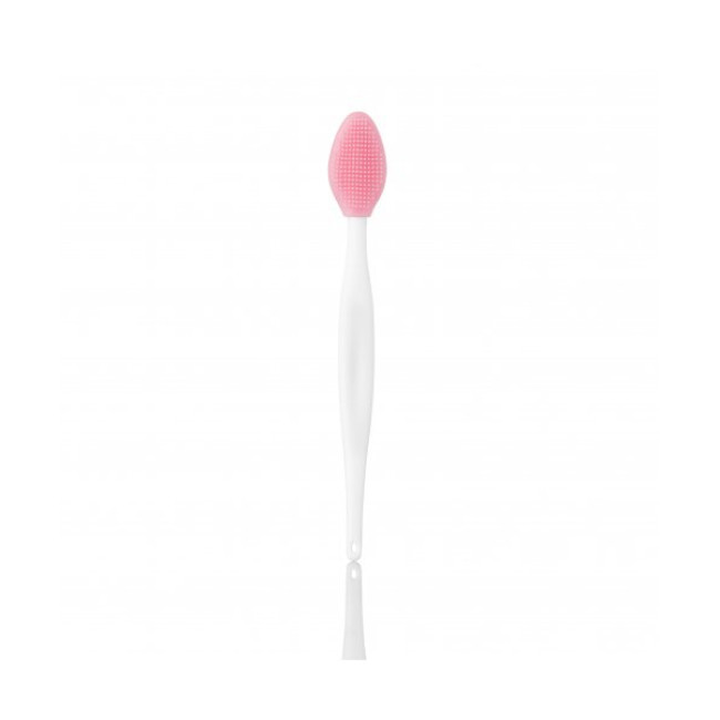 Silicone face scrub brush (color: soft pink) - Kodi Professional