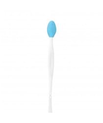 Silicone face scrub brush (color: blue)