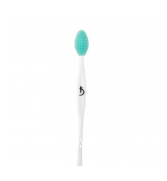 Brosse exfoliante en silicone pour le visage (couleur : verte)