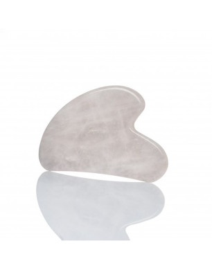 Quartz glass face massager (color: pale pink)