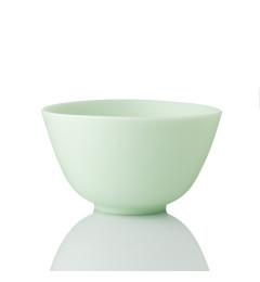 Silicone cosmetic bowl (color: green)