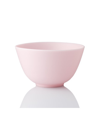 Silicone cosmetic bowl (color: pink)