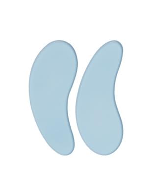 Reusable silicone patches under the eyes