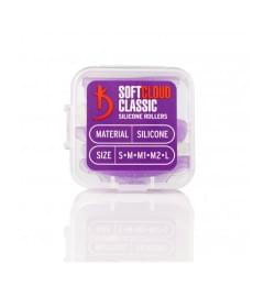 Soft silicone curlers for eyelash lamination (color: purple)