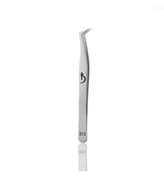 Tweezers for eyelash extensions S13