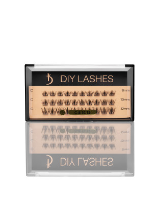 Eyelash Extensions DIY LASHES 02A C 0,07 (8 mm, 10 mm, 12 mm)