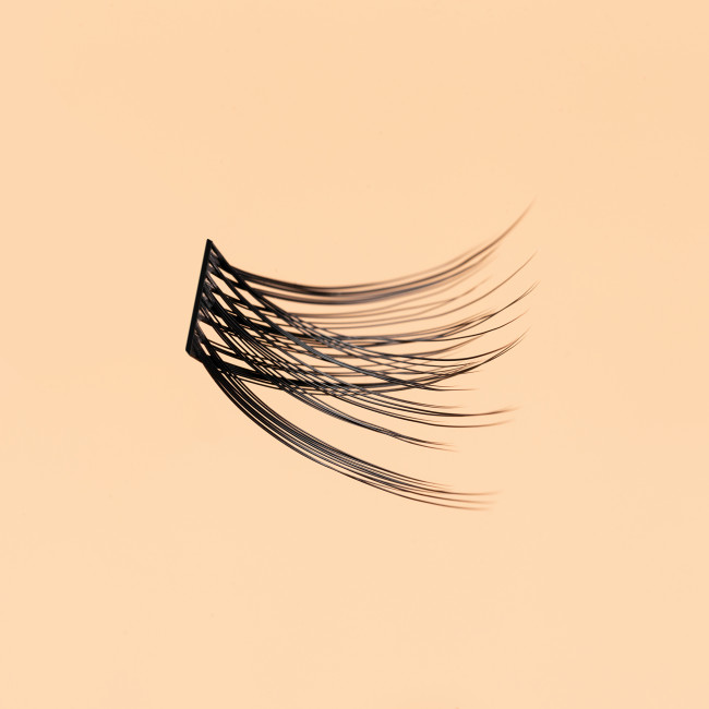 False eyelashes DIY LASHES 03B C 0,07 (8 mm - 1, 10 mm - 2, 12 mm - 1, 14 mm - 1) - Kodi Professional