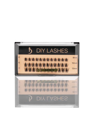 Eyelash Extensions DIY LASHES 05A C 0,07 (8 mm, 10 mm, 12 mm)