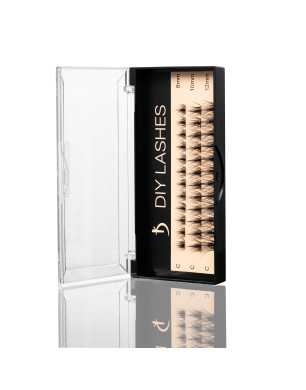Eyelash Extensions DIY LASHES 05A C 0,07 (8 mm, 10 mm, 12 mm)