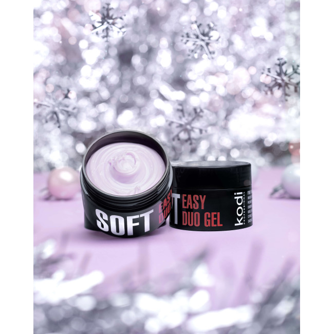 Easy Duo Gel Soft « Pastel » 01 (gel acrylique), 35 g - Kodi Professional