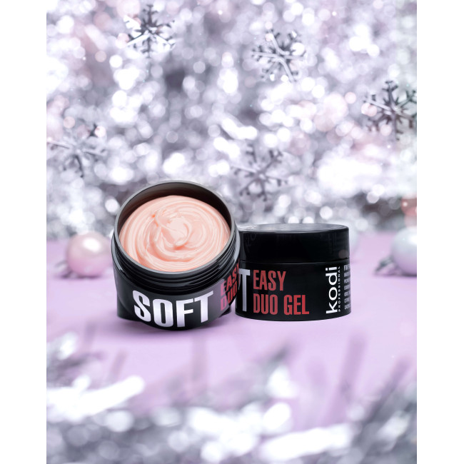 Easy Duo Gel Soft « Pastel » 02 (gel acrylique), 35 g - Kodi Professional