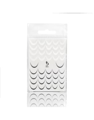 F01 French Ombre Slider Design (Black/White)