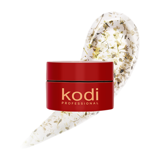 Flower Gel with dried flowers No.01, 4 ml - Kodi Professional