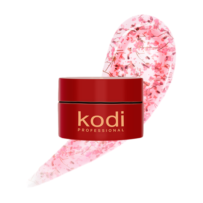 Flower Gel with dried flowers No.03, 4 ml - Kodi Professional