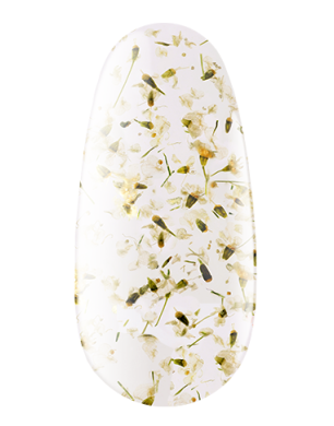 Flower Gel with dried flowers No.01, 4 ml