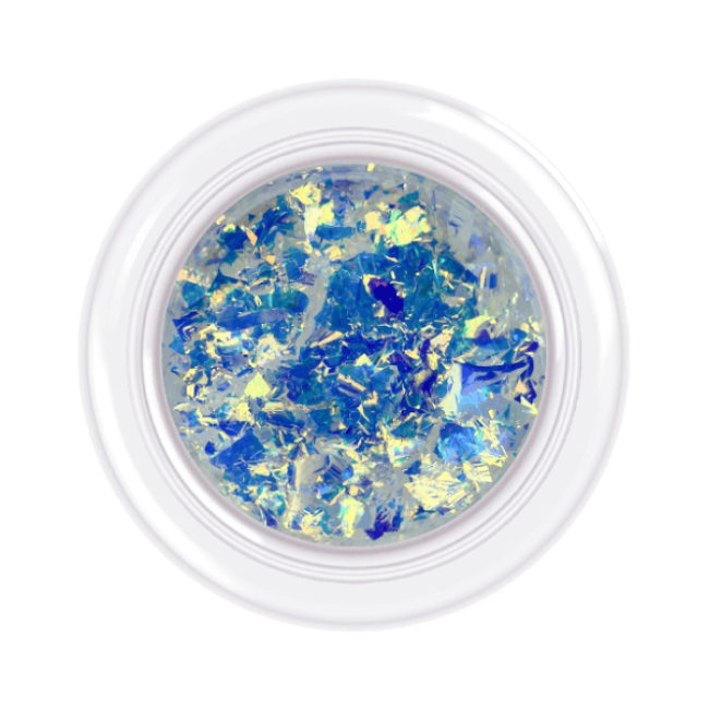 Flocons Yuki pour nail art, teinte n°04, 0,1 g - Kodi Professional