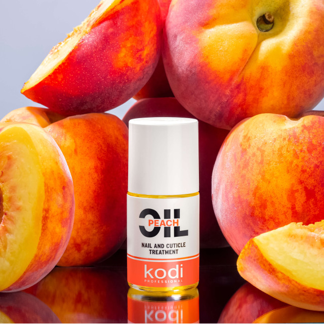 Huile pour cuticules "Pêche", 15 ml. - Kodi Professional