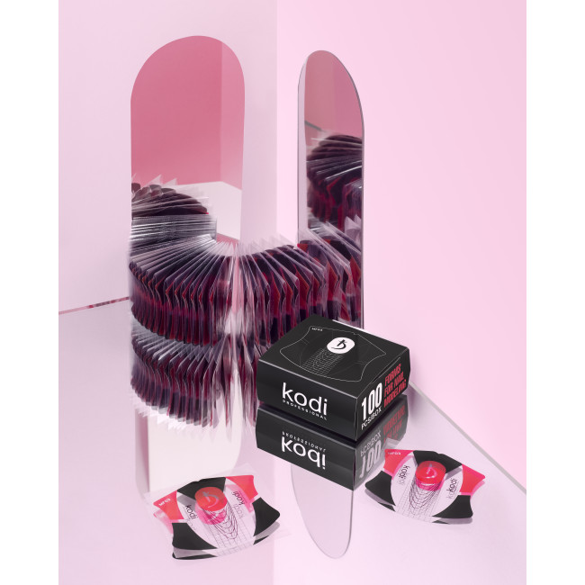 Ensemble de moules pour modelage des ongles MF03 (100 pièces) - Kodi Professional