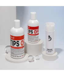 Tips Off - Dissolvant pour vernis gel/acrylique, 500 ml