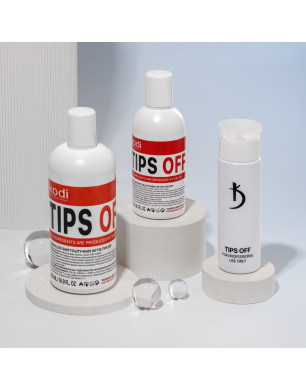 Tips Off - Dissolvant pour vernis gel/acrylique, 500 ml