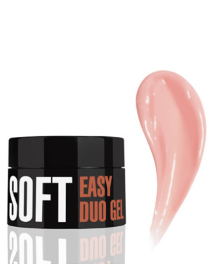 Professional Acrylic Gel System Easy Duo Gel Soft (Color: Jade Rose), 14 g 