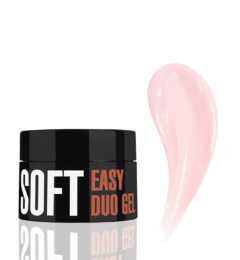Professional Acrylic Gel System Easy Duo Gel Soft (Color: Silk Cloud), 14 g 