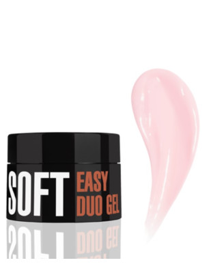 Professional Acrylic Gel System Easy Duo Gel Soft (Color: Silk Cloud), 14 g 