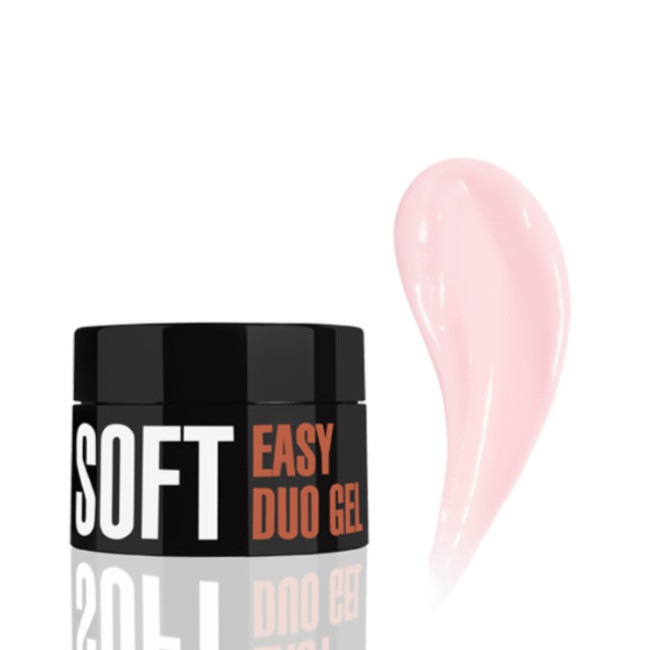 Professional Acrylic Gel System Easy Duo Gel Soft (Color: Silk Cloud), 14 g  - Kodi Professional