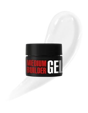Medium Builder Gel 01, 13 g (shade: Milk)