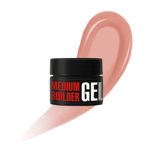 Medium Builder Gel 02, 13 g (shade: Dark Beige) - Kodi Professional