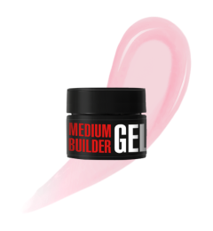 Medium Builder Gel 07, 13 g (shade: Milky Pink)