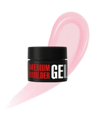 Medium Builder Gel 07, 13 g (shade: Milky Pink)