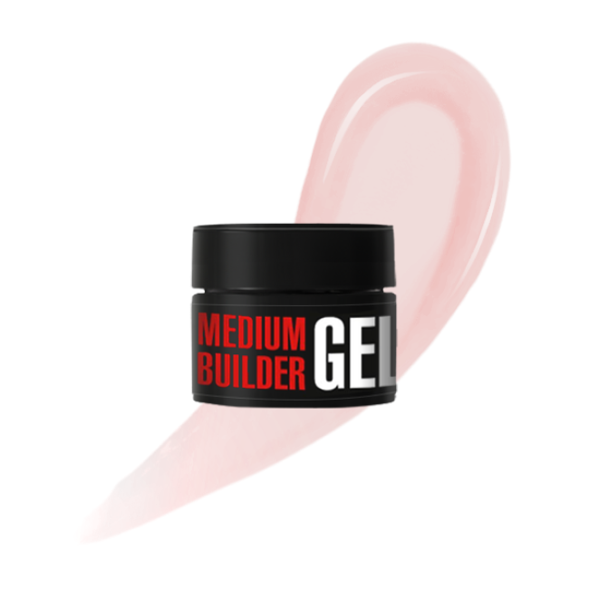 Medium Builder Gel 09, 30 g (shade: Latte) - Kodi Professional