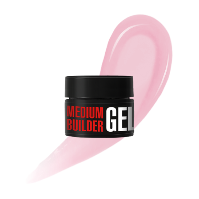 Medium Builder Gel 12, 13 g (shade: Light Lilac) - Kodi Professional