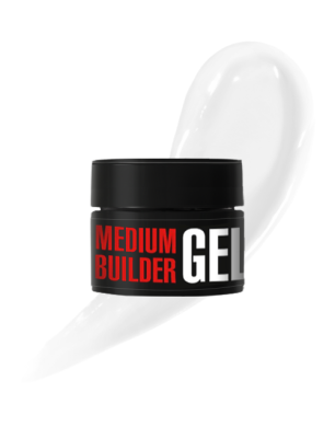 Medium Builder Gel 01, 30 g (shade: Milk)
