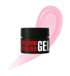 Medium Builder Gel 04, 30 g (shade: Cold Pink)