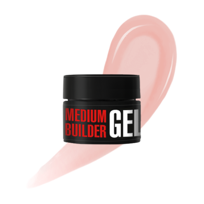 Medium Builder Gel 06, 30 g (shade: Light Apricot) - Kodi Professional