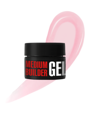 Medium Builder Gel 07, 30 g (shade: Milky Pink)
